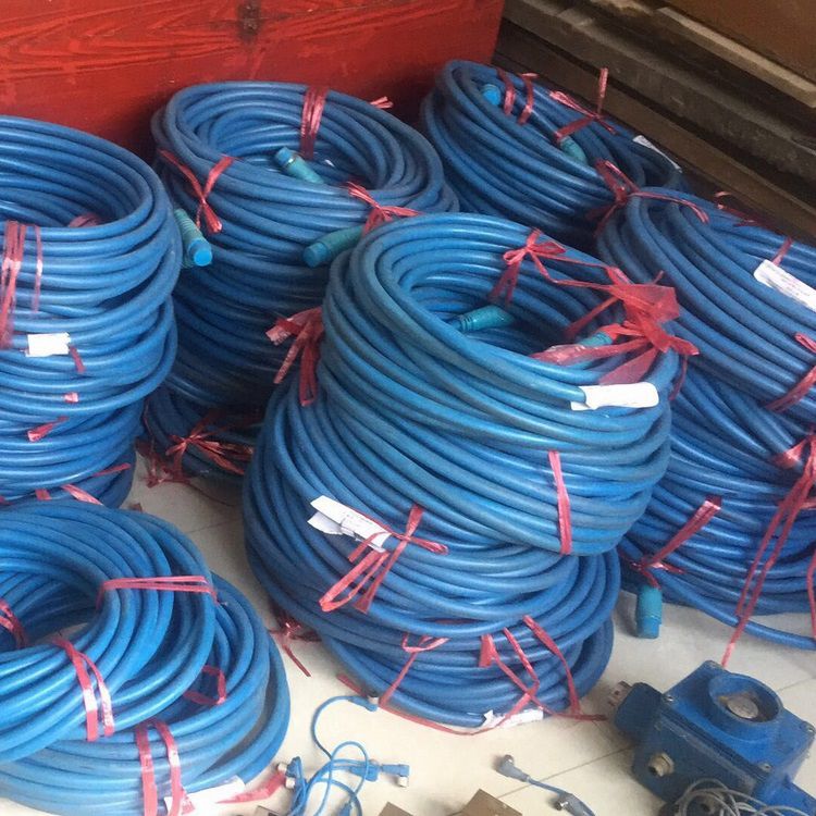 LCYVB-7-2-25鋼絲編織橡膠護套連接器七芯KTC102系統 天津華寧電子有限公司